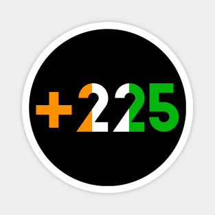 Cote d'Ivoire +225 Country calling code Magnet